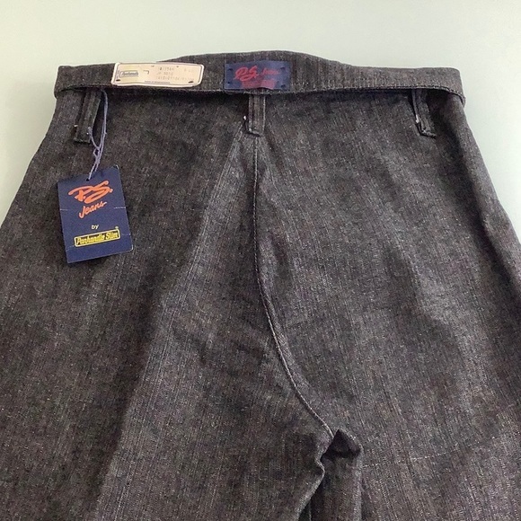 VGT Panhandle Slim fold over waist rib cage high waisted black jeans SZ 9/10 NWT - Picture 13 of 16